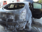 В Волгограде ночью сожгли Nissan