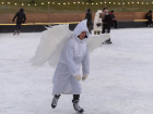 "Ангела" заметили на льду в Волгограде