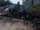В Волгограде сгорела гигантская мусорная свалка возле газораспределительной станции: видео 