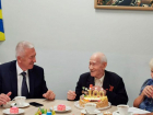 100-летний юбилей отметил ветеран ВОВ Павел Андреев под Волгоградом