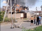 Компания про производству тары горит на юге Волгограда  —  видео 