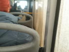 «Картина грязью»: волгоградка рассказала о закрытых для обзора окнах на популярном автобусе