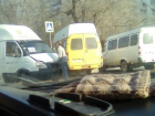 Две маршрутки протаранили друг друга на Тулака в Волгограде