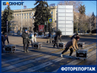 Криво-косо, но чистенько: центр Волгограда спешно готовят к приезду Путина и Пригожина