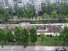 В Волгограде в районах города прошли "Бессмертные полки"