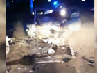 Страшное ДТП в Волгоградской области, где  15-летняя девушка умерла в больнице, еще трое пострадали, попало на видео 