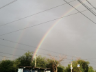 В Волгограде после дождя появилась двойная радуга: фото