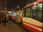 Сломавшийся трамвай вытолкали из подземки Волгограда