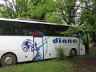 Автобус волгоградской фирмы "Диана Тур" угнали в Абхазии: видео
