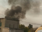 Загорелся строительный рынок на Тулака в Волгограде