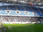 ﻿Матч на "Волгоград Арене" стал самым посещаемым по России