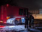 Мощный пожар в промзоне тушили ночью в Волгограде