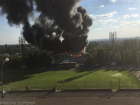 Стало известно, в каком месте вспыхнул огонь на стадионе Волжского