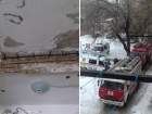 После капремонта лестница рухнула на головы жителям Волжского