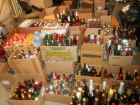 В Волгограде изъяли больше 350 бутылок «паленого» алкоголя