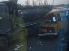 Трое пострадали в ДТП с автобусом на выезде из Волгограда