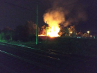 На севере Волгограда неизвестные подожгли мусорные баки