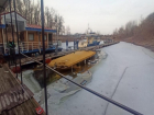 В Волгограде подняли затонувший теплоход облсовпрофа
