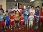 Чемпион мира по боксу Денис Лебедев встретился с богатырями на празднике в Волгоградской области