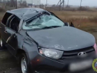 Жуткая смертельная авария произошла на трассе под Волгоградом: пассажир Lada  погиб