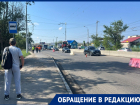 Дорожники заблокировали популярную остановку на юге Волгограда 
