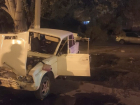 Подростки разбились на угнанном авто при полицейской погоне под Волгоградом: видео