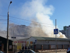 В Волгограде пожар на рынке "Олимпия" ликвидирован