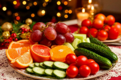 Праздничная свежесть: овощи, фрукты и орехи для вашего стола 