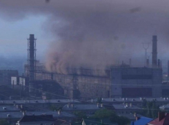 В Волгограде горел «Красный Октябрь»