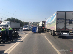 Подробности ДТП с пятью автомобилями и четырьмя пострадавшими в Волгограде