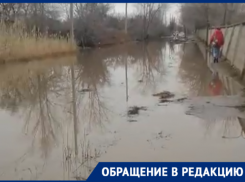 Бунтовать и макать чиновников в жижу готовы волгоградцы из-за затопленной улицы