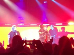 Лева из «Би-2» вышел к волгоградцам в костюме медведя