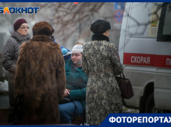 Гололед в начале зимы начал валить волгоградцев с ног