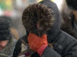 На Волгоград обрушился двадцатиградусный мороз ﻿