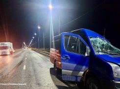 Волгоградский автобус разбился в жестком лобовом ДТП в Калмыкии: семеро погибших