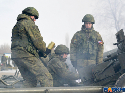 Под Волгоградом военные провели артиллерийскую подготовку