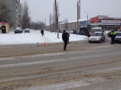 В Волгограде автоледи на Hyundai сбила женщину на «зебре»