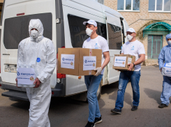 «ЕвроХим-ВолгаКалий» передал котельниковским медикам индивидуальные средства защиты