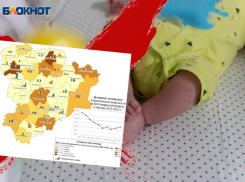 Карта младенческой смертности опубликована в Волгоградской области