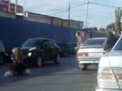 В Волгограде авторегистратор снял наезд на ребенка