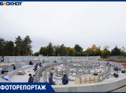 Китайцы собирают в Волгограде уникальный для России фонтан