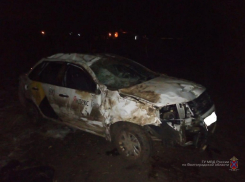 Пьяный водитель «Яндекс.Такси» опрокинул автомобиль и попал в больницу Волжского