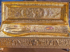 В Волгоград прибыли мощи Георгия Победоносца