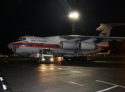 Мощный самолет Ил-76 прилетел из Москвы тушить пожары в Волгоградской области