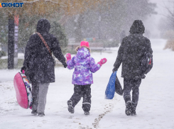 Сильный снег и -13 ждет волгоградцев на первой рабочей неделе