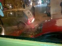 Автоледи парализовала движение трамваев в Волгограде