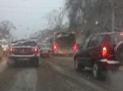 Автобус сломался на проспекте Ленина в утренний час пик