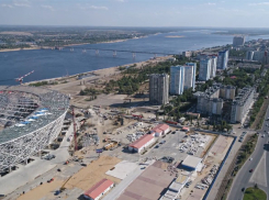 Возрождение Центрального парка культуры и отдыха Волгограда сняли с высоты птичьего полета