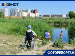 Печальная картина из строительного мусора и отходов в «Родниковой долине» попала в объектив волгоградского фотографа