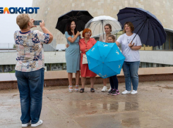 Дождевая стена идет на Волгоградскую область